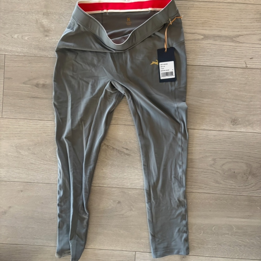 NWT Tracksmith Turnover Tights 7/8 length, SAGE